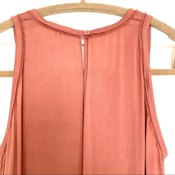 Wilfred Aritzia Dusty Mauve Flowy Maxi Dress - Picture 4 of 11